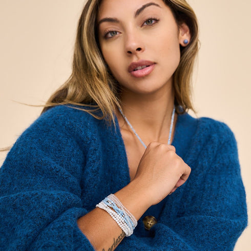 Aquamarine | .925 Sterling Silver | Gemstone Wrap